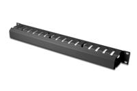 Digitus DN-97617 19 inch Kabelvoering voor patchkast 1 HE Zwart (RAL 9005) - thumbnail