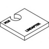 Vulplaatjes 82047 RVS A4 1 stuk(s) Alstertaler Schrauben & Präzisionsteile 820479400200000 - thumbnail