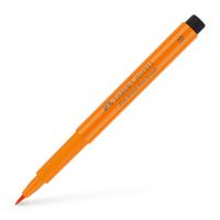 Faber Castell Tekenstift Pitt Artist Pen Brush - 113 oranje glanzend - thumbnail