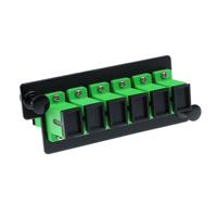 ACT FA2160 Adapterplaat | 6x SC Simplex (6V) OS2 APC8 - thumbnail