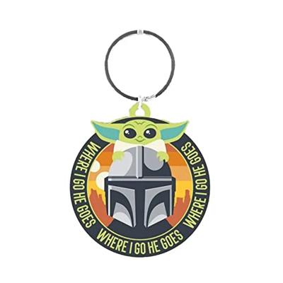 Star Wars - The Mandalorian Rubber Keychain