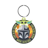 Star Wars - The Mandalorian Rubber Keychain - thumbnail