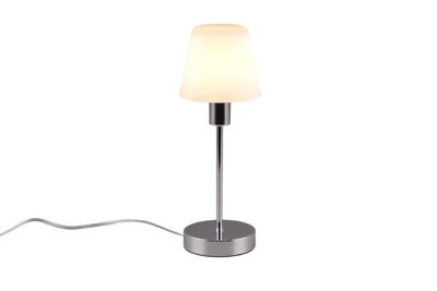 Trio TafellampjeLuis Ii chroom met wit glas - 595700106