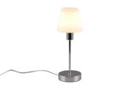 Trio TafellampjeLuis Ii chroom met wit glas - 595700106 - thumbnail