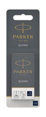 Inktpatroon parker quink blauwzwart Inktpatroon parker quink blauwzwart