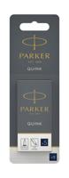 Inktpatroon parker quink blauwzwart - thumbnail