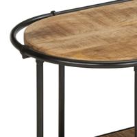 Tv-meubel 160x42x40 cm massief ruw mangohout - thumbnail