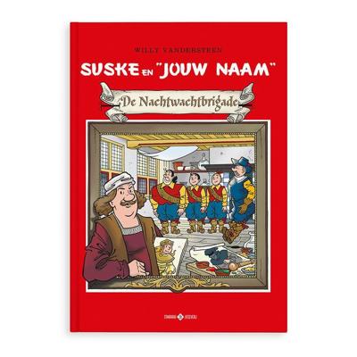 Persoonlijk stripboek - Suske en Wiske 'De Nachtwachtbrigade' (Hardcover) Persoonlijk stripboek - Suske en Wiske 'De Nachtwachtbrigade' (Hardcover)
