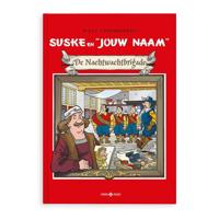 Persoonlijk stripboek - Suske en Wiske 'De Nachtwachtbrigade' (Hardcover) - thumbnail
