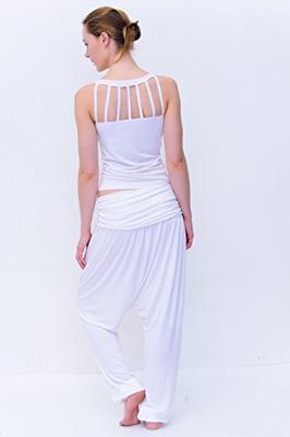 Yogabroek Comfort Flow Wit S-M Yogabroek Comfort Flow Wit S-M