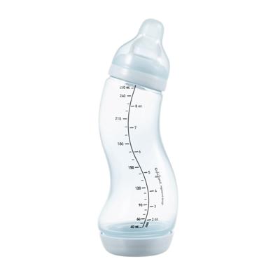 Difrax S-babyfles Natural 250ml - Ice Difrax S-babyfles Natural 250ml - Ice
