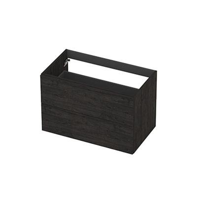 INK - Onderkast 2L Decor Softclose Tbv Greep - 800x450x520 Mm - Houtskool Eiken