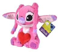 Disney Angel knuffel met hart - 25 cm - thumbnail