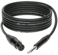 Klotz M1FS1B0500 microfoonkabel 3p XLR female - 3p 6.35 mm jack 5 m - thumbnail