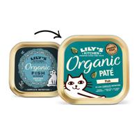 LILY'S KITCHEN CAT ORGANIC FISH PATE 19X85 GR - thumbnail