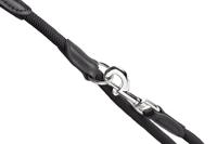 Hunter Training leash Freestyle 2 m Zwart Nylon Hond Trainriem - thumbnail