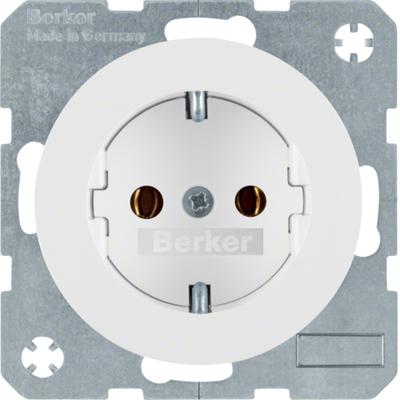 Berker wandcontactdoos schroef R1-R3 wit 41432089