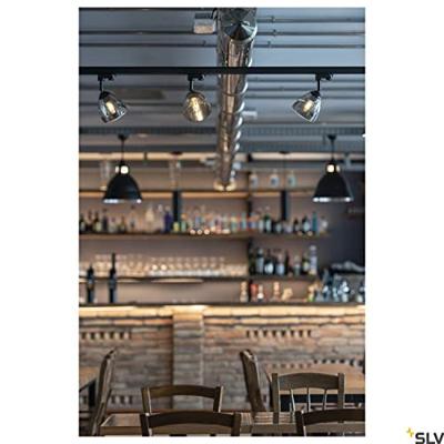 SLV PARA CONE GL 1006157 LED-railspot GU10 25 W Zwart SLV PARA CONE GL 1006157 LED-railspot GU10 25 W Zwart