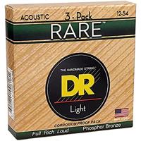 DR Strings RPM-12-3PK Rare 3 sets 12-54 snaren voor akoestische gitaar - thumbnail