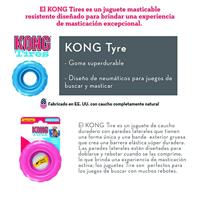 KONG PUPPY TIRES ASSORTI MEDIUM/LARGE 11,5X11,5X4 CM - thumbnail