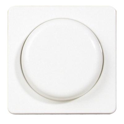 Opus Basic afdekking voor draaidimmer en potentiometer polarwit