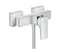 Hansgrohe Metropol ééngreeps douchemengkraan opbouw met rechte greep, chroom - thumbnail