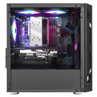 Silverstone FARA H1M Micro Tower Zwart - thumbnail