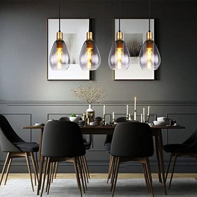 Globo HanglampFanni 4-lichts zwart - 15563-4H