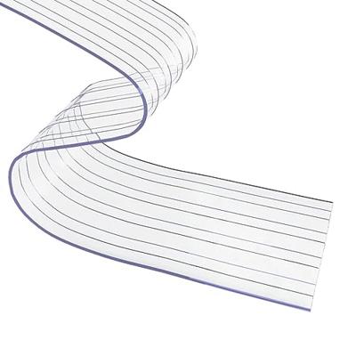 VidaXL Deurgordijn 300x2,6 mm 25 m pvc transparant