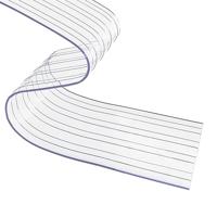 VidaXL Deurgordijn 300x2,6 mm 25 m pvc transparant - thumbnail