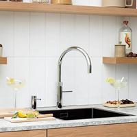 Quooker Fusion round losse kokend waterkraan zonder boiler Chroom - thumbnail