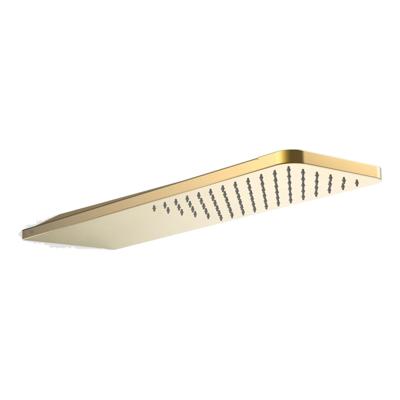 Hoofddouche Tres Selection | 55x16 cm | Rechthoek | 24k Goud glans