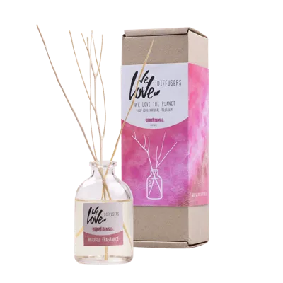 We Love The Planet Diffuser 'Sweet Senses' - 50 ml We Love The Planet Diffuser 'Sweet Senses' - 50 ml