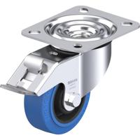 Blickle LE-POEV 80R-FI-SB Zwenkwiel met rem Wieldiameter: 80 mm Draagvermogen (max.): 140 kg 1 stuk(s) - thumbnail
