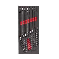 Milwaukee TOOLGUARD™ Foam inlay MAXBITE™ ringsteeksleutelset 15-delig - 4932479827 - thumbnail