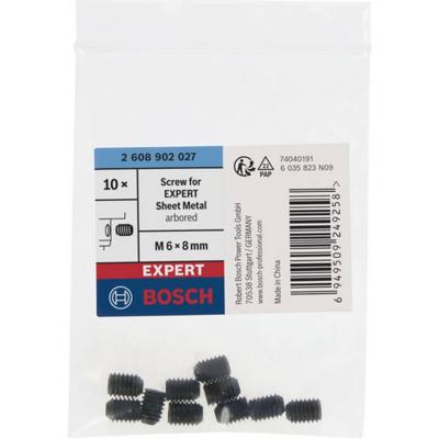 Bosch Accessories 2608902027 2608902027 Gatenzaagschroef 6 mm 10 stuk(s)
