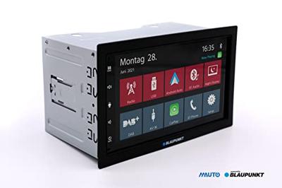 Blaupunkt Oslo 600 DAB Autoradio enkel DIN Apple CarPlay, Android Auto, Incl. afstandsbediening, Incl. DAB-antenne, Bluetooth handsfree