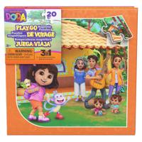 Reisboeken - Willekeurig model - 3 magnetische puzzels - Paw Patrol of Gabby and the Magic House of Dora - thumbnail