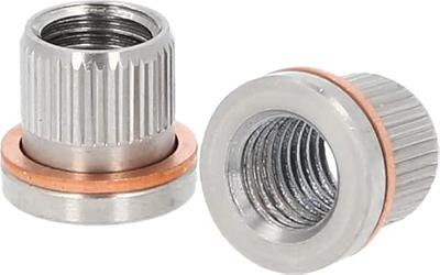 KS Tools 122.1303 Reservebus met koperring, verpakking van 10 stuks, IG M9x1,25