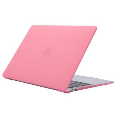 Crème stijl laptop plastic beschermende case voor MacBook Pro 15 4 inch (2019) (roze)