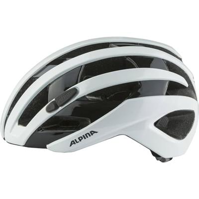 Olympic Sportswear Alpina sports racehelm ravel 55-59 glans wit