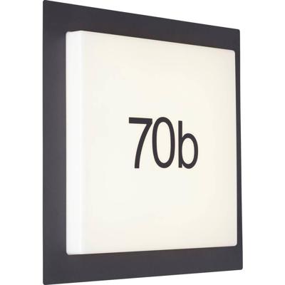Brilliant HuisnummerlampSten zwart - G96503/75