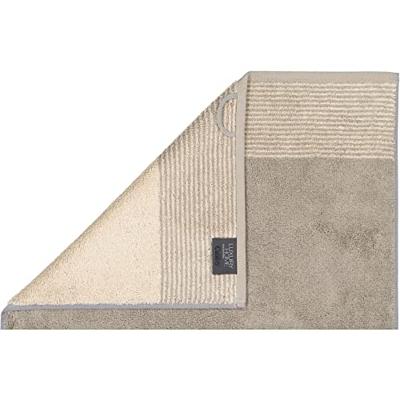 Cawö Cawo Two-Tone Badhanddoek Grafiet 80x150