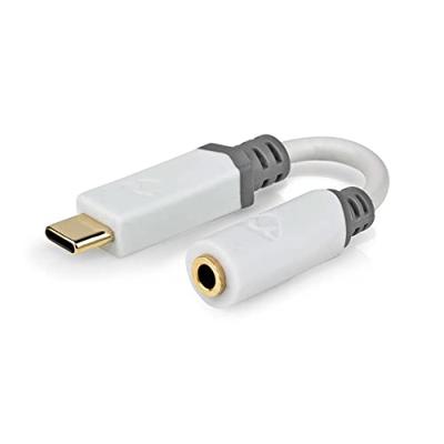 Nedis CCBW65950WT01 USB adapter USB-C male naar 3.5mm jack female 0.1m