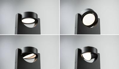 Paulmann Swivea 94406 Buitenlamp (wand) LED LED vast ingebouwd Antraciet Paulmann Swivea 94406 Buitenlamp (wand) LED LED vast ingebouwd Antraciet