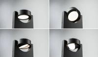 Paulmann Swivea 94406 Buitenlamp (wand) LED LED vast ingebouwd Antraciet - thumbnail