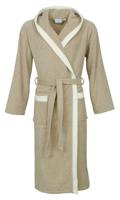 Carl Ross Carl Ross unisex badjas 740300 cork/off white XL - thumbnail