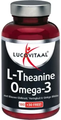 Lucovitaal L-Theanine omega 3 210 Capsules