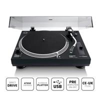 Lenco L-3828BK Platenspeler Zwart - thumbnail
