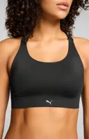 Puma Dames Sporttop 3D Knit Zwart - thumbnail